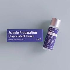 Toner Quốc dân Klairs Supple Preparation Unscented Toner, Toner dưỡng ẩm và làm mềm da Klairs