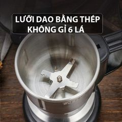 Máy xay hạt, xay ngũ cóc Food Grinder 6 lưỡi tiện lợi