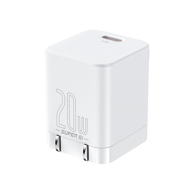 Củ sạc Baseus Super Si chính hãng dành cho iP và Android, hỗ trợ sạc nhanh 20W