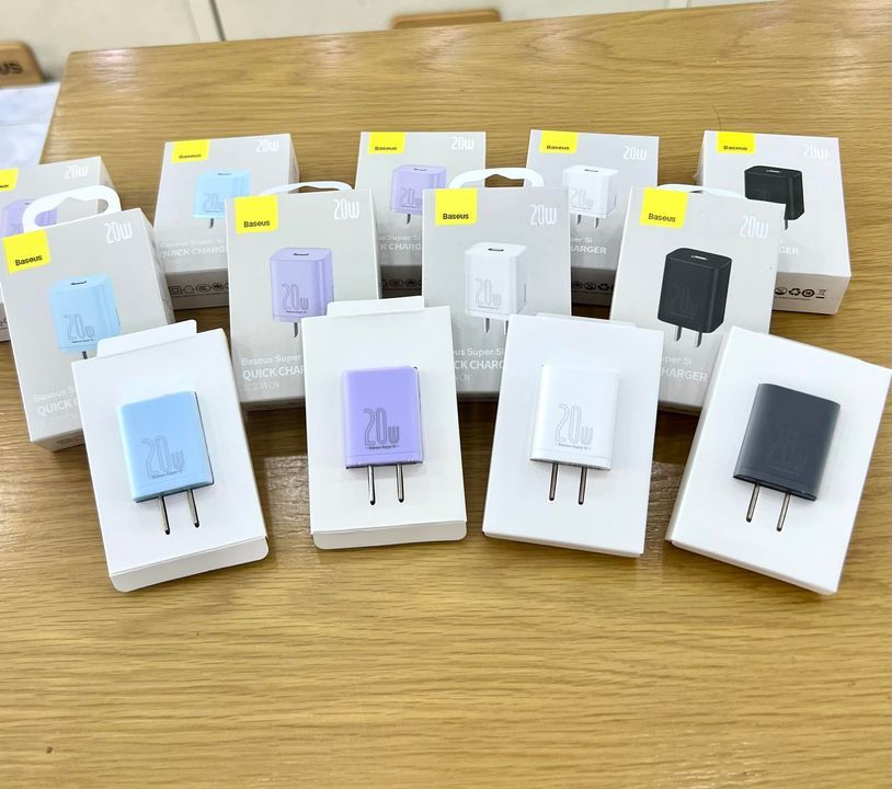 Củ sạc Baseus Super Si chính hãng dành cho iP và Android, hỗ trợ sạc nhanh 20W
