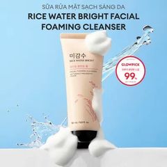 Sữa Rửa Mặt THE FACE SHOP Rice Water Bright Cleansing Foam 150Ml Làm Sạch Sáng Da