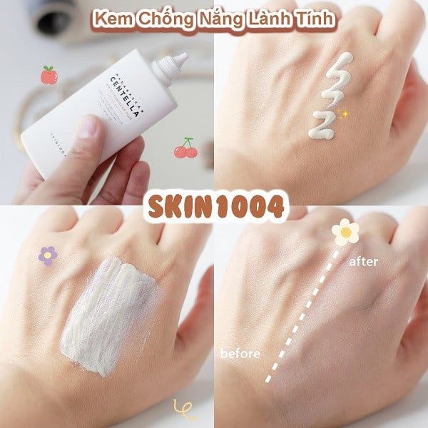 Kem Chống Nắng Skin1004 Madagascar Centella Air-Fit SunCream Dưỡng Và Làm Mềm Da SPF50+ PA++++50ml cho da nhạy cảm