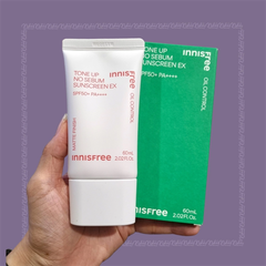 Kem chống nắng INNISFREE nâng tông kiềm dầu Tone Up No Sebum EX SPF 50+ PA++++ 60 mL