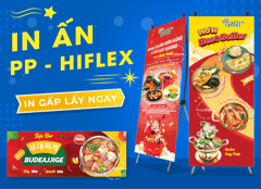 In bạt hiflex giá rẻ 30 nghìn/m2, in nhanh trong 2 giờ