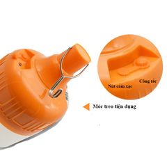 Bóng Đèn Buld Tích Điện (Đui Màu Cam) 100W