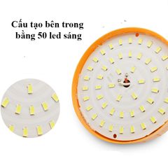 Bóng Đèn Buld Tích Điện (Đui Màu Cam) 100W