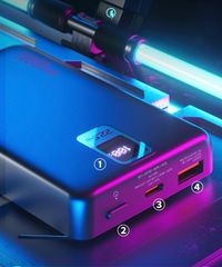 Pin dự phòng Wekome WP-289  Magsafe sạc nhanh 22.5W dung lượng 10000mAh