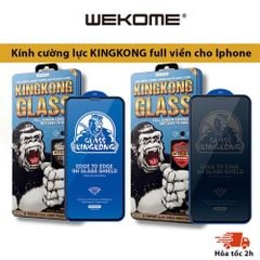 Kính cường lực KingKong chóng nhìn trộm full màn hình cho iPhone 15/15 Plus, 15 Pro, Promax