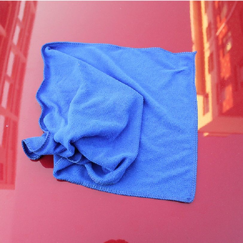 Khăn lau xe siêu thấm 30x70cm, khăn xanh lau xe