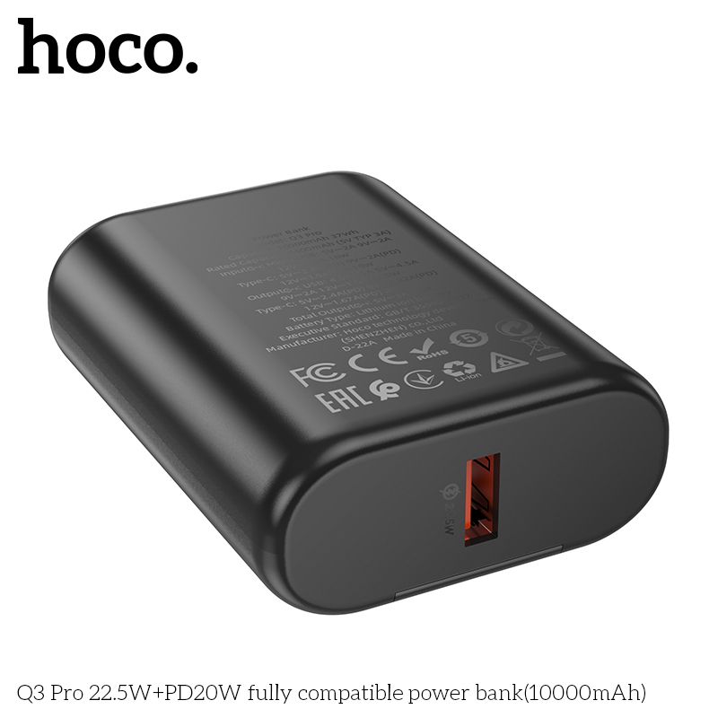 Sạc dự phòng Hoco Q3 Pro 10000mAh sạc nhanh 22,5W