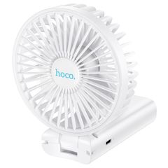 Quạt cầm tay mini Hoco F15, có sạc pin tích điện, gấp gọn