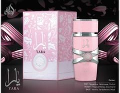 Nước Hoa Dubai Nữ Chính Hãng Lattafa Yara Hồng 100ml – Mùi Hương Đầy Nữ Tính Sexy, Quyến Rũ