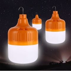 Bóng Đèn Buld Tích Điện (Đui Màu Cam) 100W