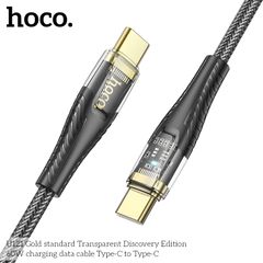 Cáp Sạc Nhanh HOCO U121 Cổng TypeC ra TypeC, công suất 60W, Tương Thích Với Nhiều Dòng Máy Adroid và iPhone 15