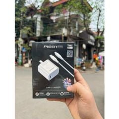 Bộ Sạc Nhanh 20W Pisen TS-C140 Typec- Ra Lightning dành cho iPhone