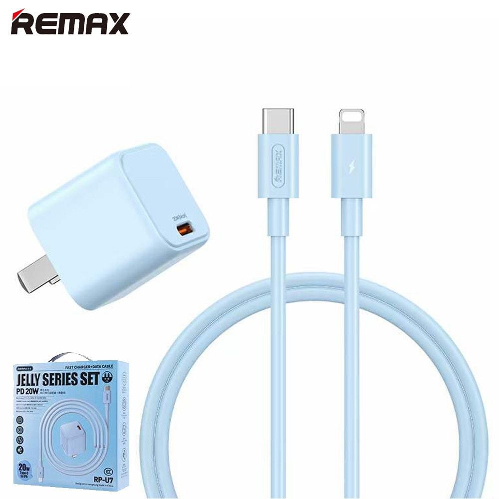 Bộ sạc nhanh Remax U7 hỗ sạc nhanh 20w và sạc đầy 50% pin iPhone 14 Pro Max chỉ trong 30 phút, bảo hành 12 tháng