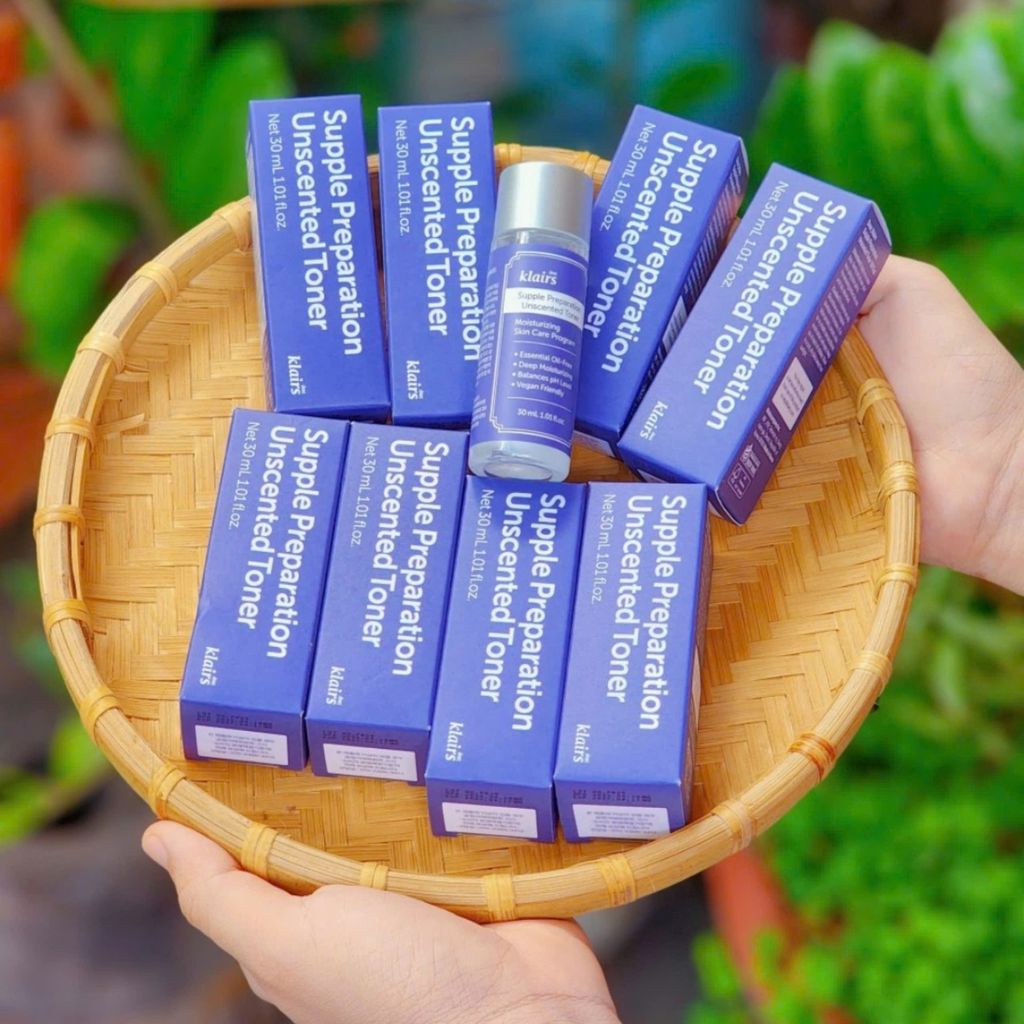 Toner Quốc dân Klairs Supple Preparation Unscented Toner, Toner dưỡng ẩm và làm mềm da Klairs