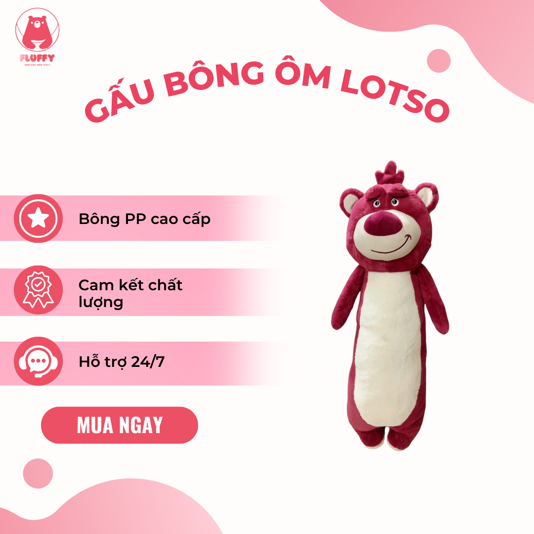  Gấu bông ôm Lotso 