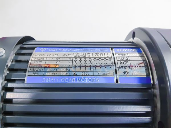 MOTOR GIẢM TỐC CHÂN ĐẾ TÂN THÀNH TÀI - 0.75KW - 1HP