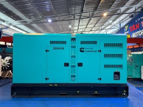 MÁY PHÁT ĐIỆN MỚI CUMMINS 200KVA