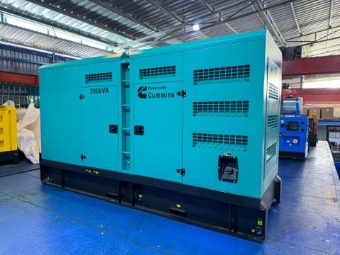 MÁY PHÁT ĐIỆN MỚI CUMMINS 200KVA