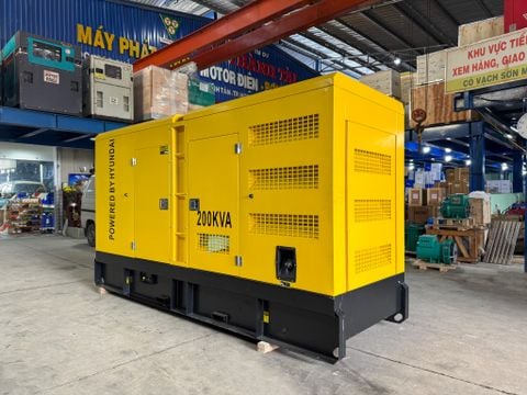 MÁY PHÁT ĐIỆN MỚI HUYNDAI 200KVA