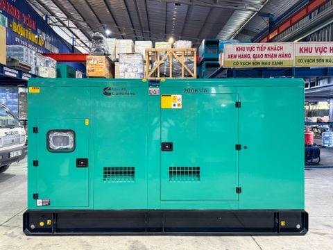 MÁY PHÁT ĐIỆN MỚI CUMMINS 200kVA