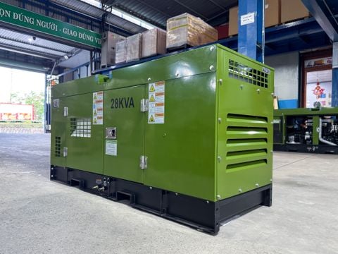 MÁY PHÁT ĐIỆN MỚI ISUZU 25kVA - CHUYÊN SỬ DỤNG CHO XE CONTAINER LẠNH