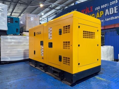 MÁY PHÁT ĐIỆN MỚI ISUZU 17kVA - SỬ DỤNG DÂN DỤNG