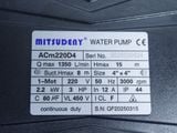 MÁY BƠM LƯU LƯỢNG MITSUDENY ACm220D4 - 3HP