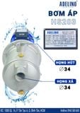 MÁY BƠM NƯỚC ĐẨY XA  0.46KW - HS203