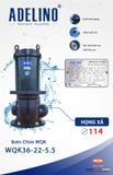 MÁY BƠM CHÌM ADELINO WQK36-22-5.5 - 7.5HP