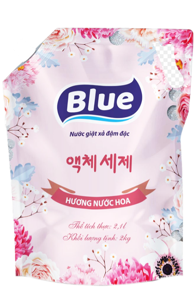 Nước Giặt Xả  Blue  Sạch Sâu Dạng Túi  2.1l