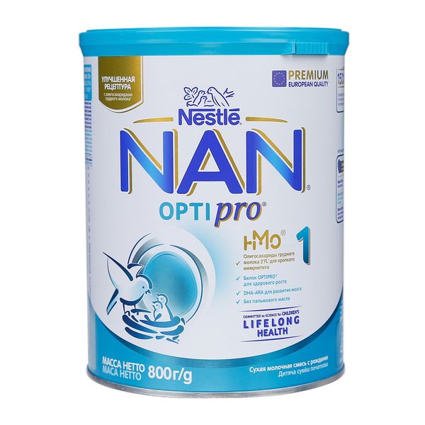Sữa Nestle Nan Optipro Nga Số 1 Cho Bé 0-6M 800g