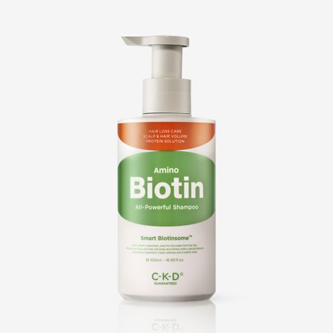 Dầu Gội Phục Hồi Chuyên Sâu, Chăm Sóc Tóc Toàn Diện Amino Biotin All-Powerful Shampoo 500ML