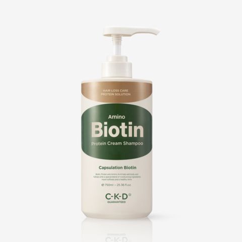 Dầu Gội Phục Hồi Hư Tổn, Làm Mềm Tóc Và Ngăn Ngừa Gãy Rụng Amino Biotin Protein Cream Shampoo 750ML