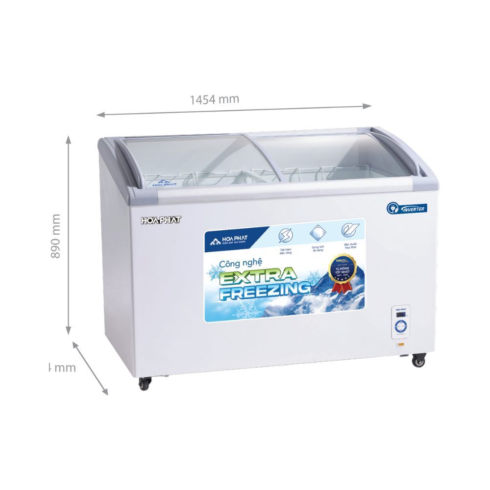 Tủ đông Hòa Phát inverter HSF AD8451.C1