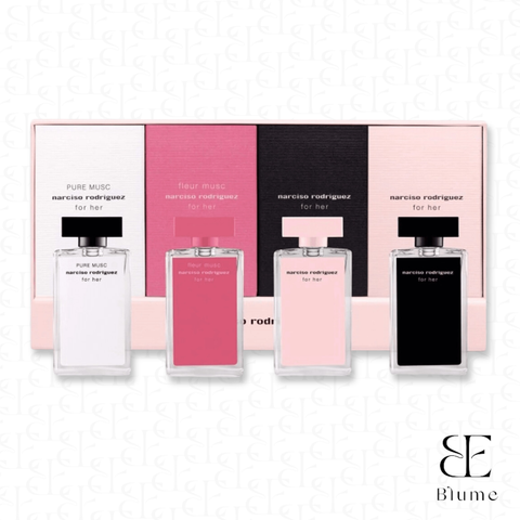 Set Nước Hoa Narciso Rodriguez For Her Collection 4pcs (7,5ml) - Blume