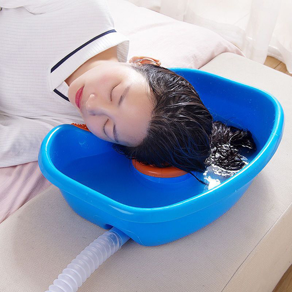 CHẬU GỘI ĐẦU TẠI NHÀ BẰNG NHỰA Y TẾ AN TOÀN TIỆN LỢI