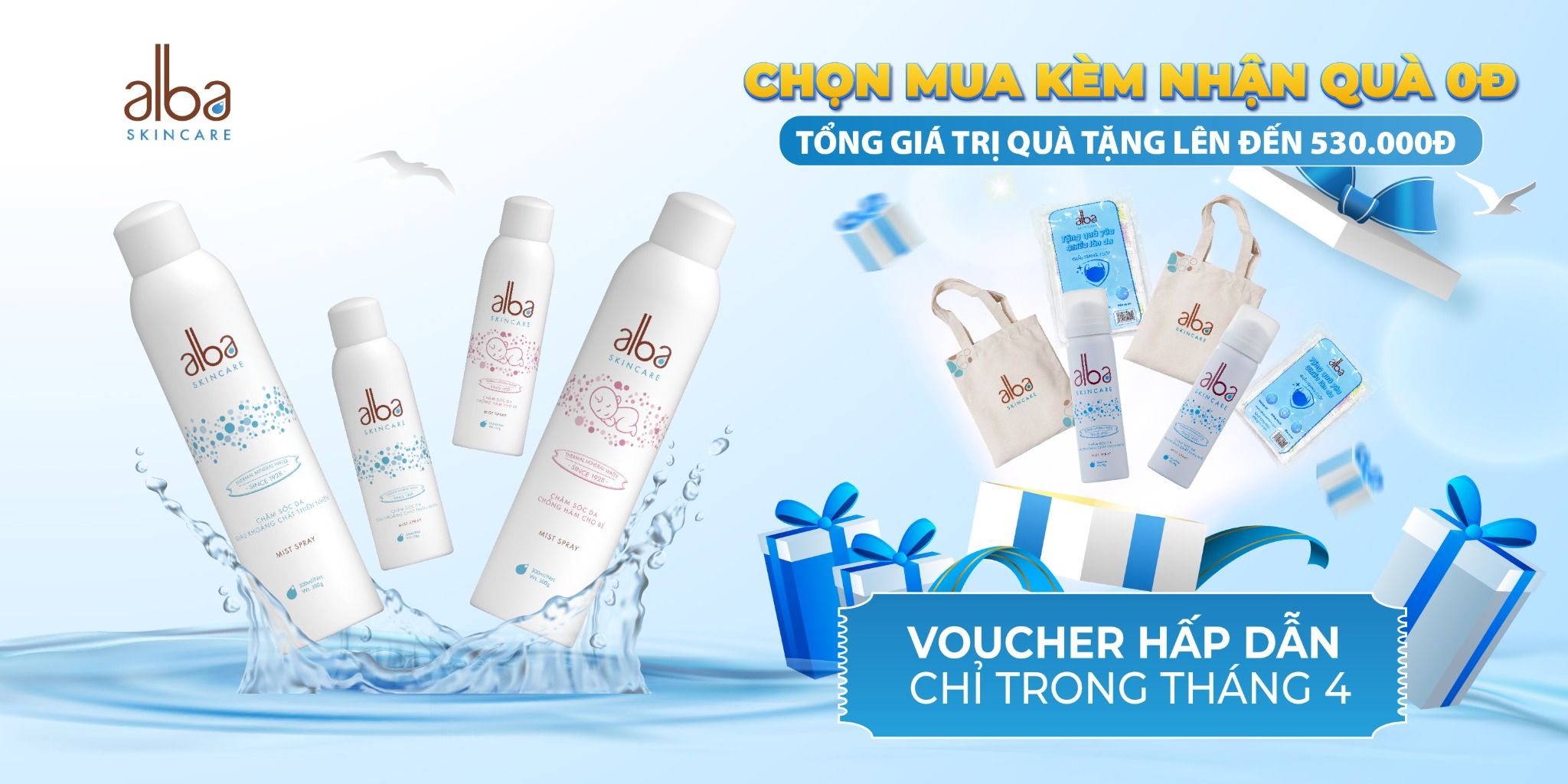  [QUÀ TẶNG KHÔNG BÁN]  Túi Vải Alba Thiết Kế Cao Cấp 