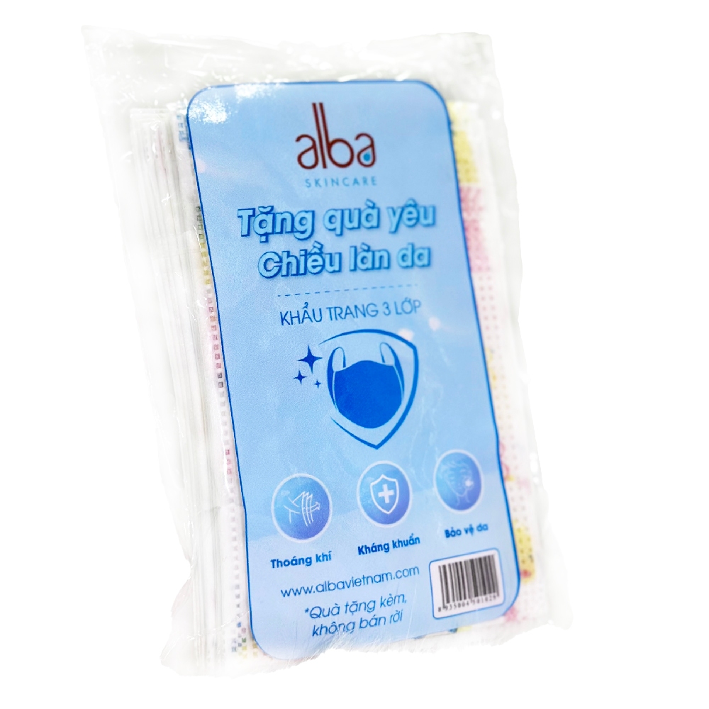  [QUÀ TẶNG KHÔNG BÁN] Tặng kèm 10 chiếc khẩu trang Alba 