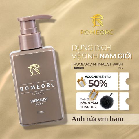 Dung Dịch Vệ Sinh Nam Giới Romeorc Intimalist Wash