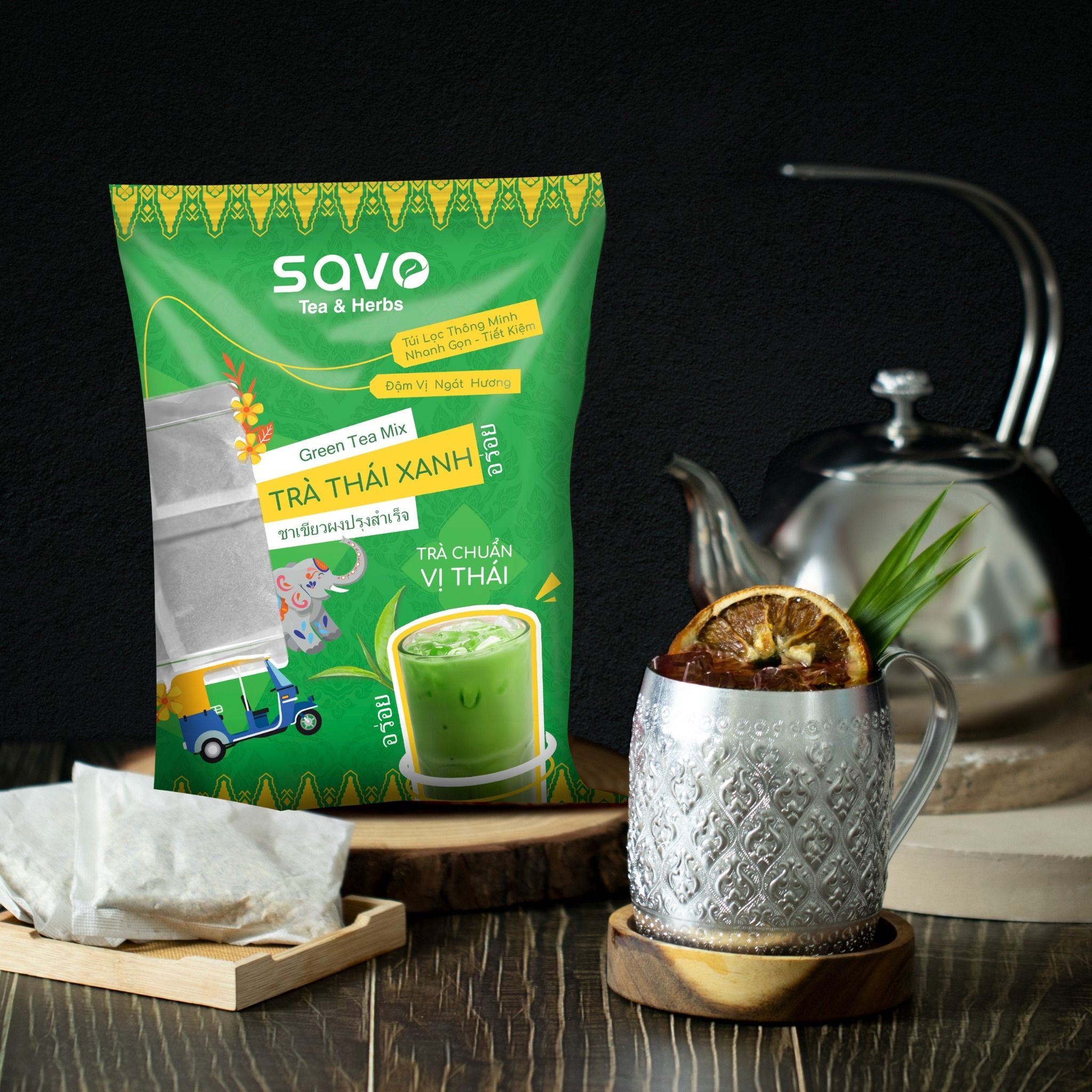  SAVO Thái Xanh Zumbo (15 Gói x 20G) 