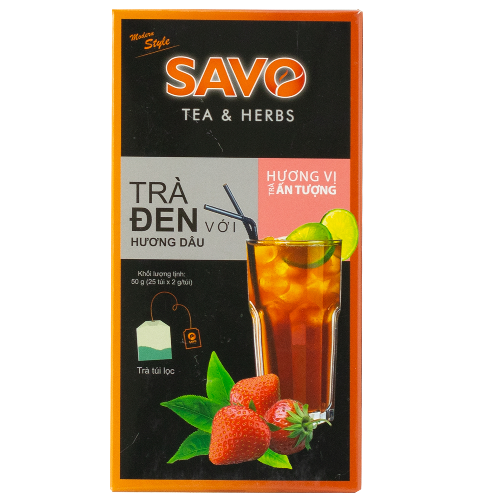  SAVO Dâu (Hộp 25) 