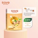  SAVO Iced Tea Gừng (Hộp 16) 