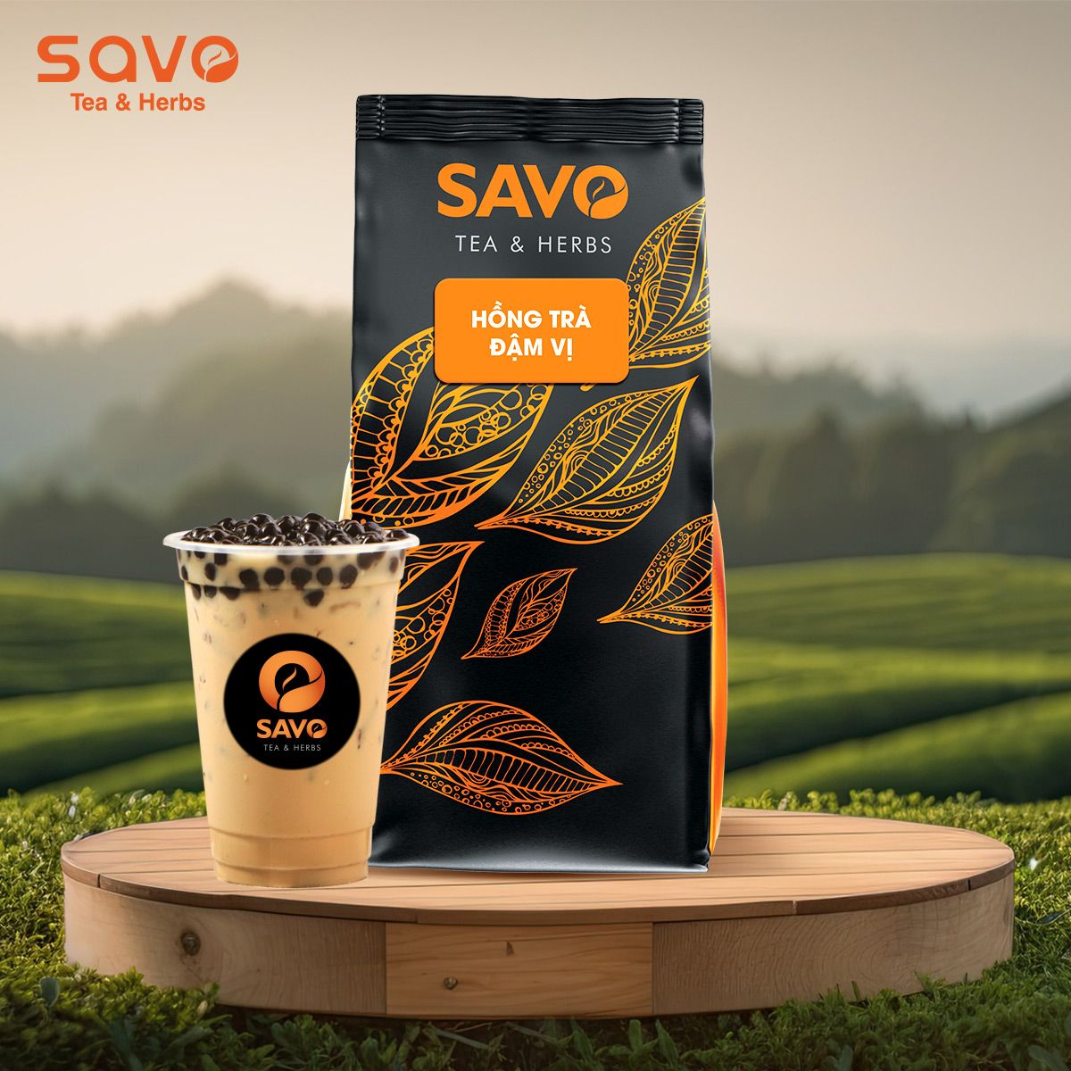  SAVO Hồng Trà Đậm Vị (Túi 500g) 