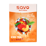  SAVO Iced Tea Đào (Hộp 16) 