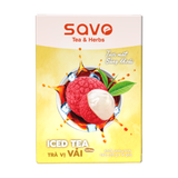  SAVO Iced Tea Vải (Hộp 16) 