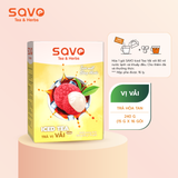  SAVO Iced Tea Vải (Hộp 16) 
