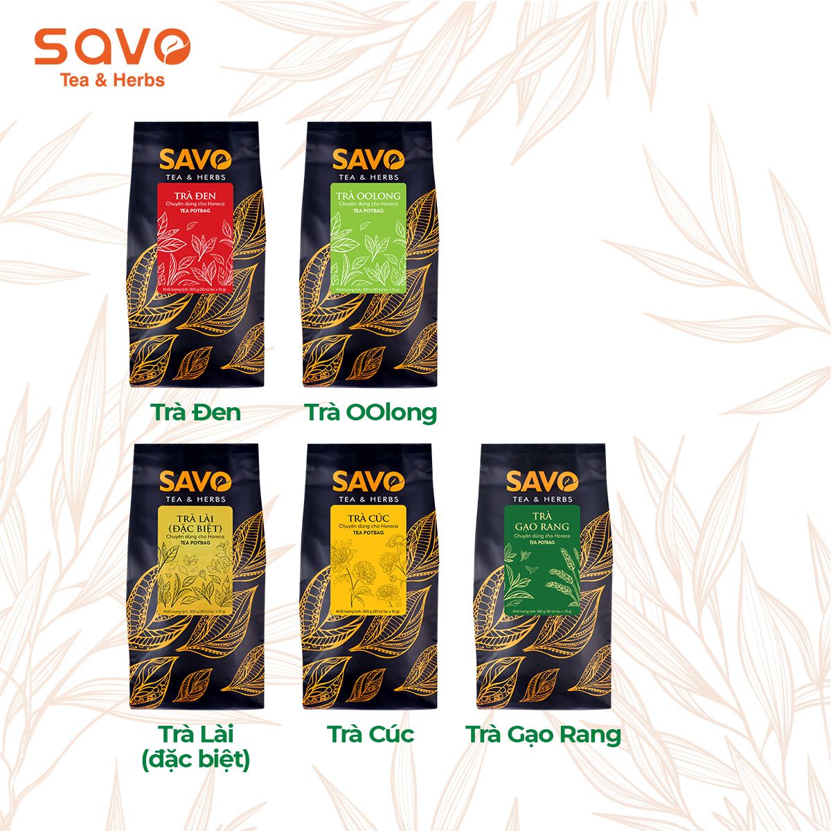  SAVO Trà Hoa Cúc (30 Túi Lọc x 10G) 
